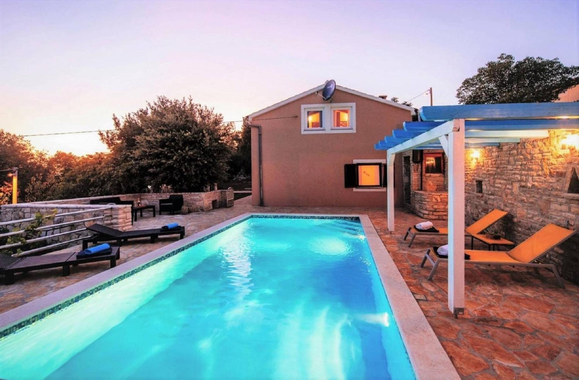 My Dalmatia - Holiday Home Korlat With Private Pool Benkovac Exterior photo