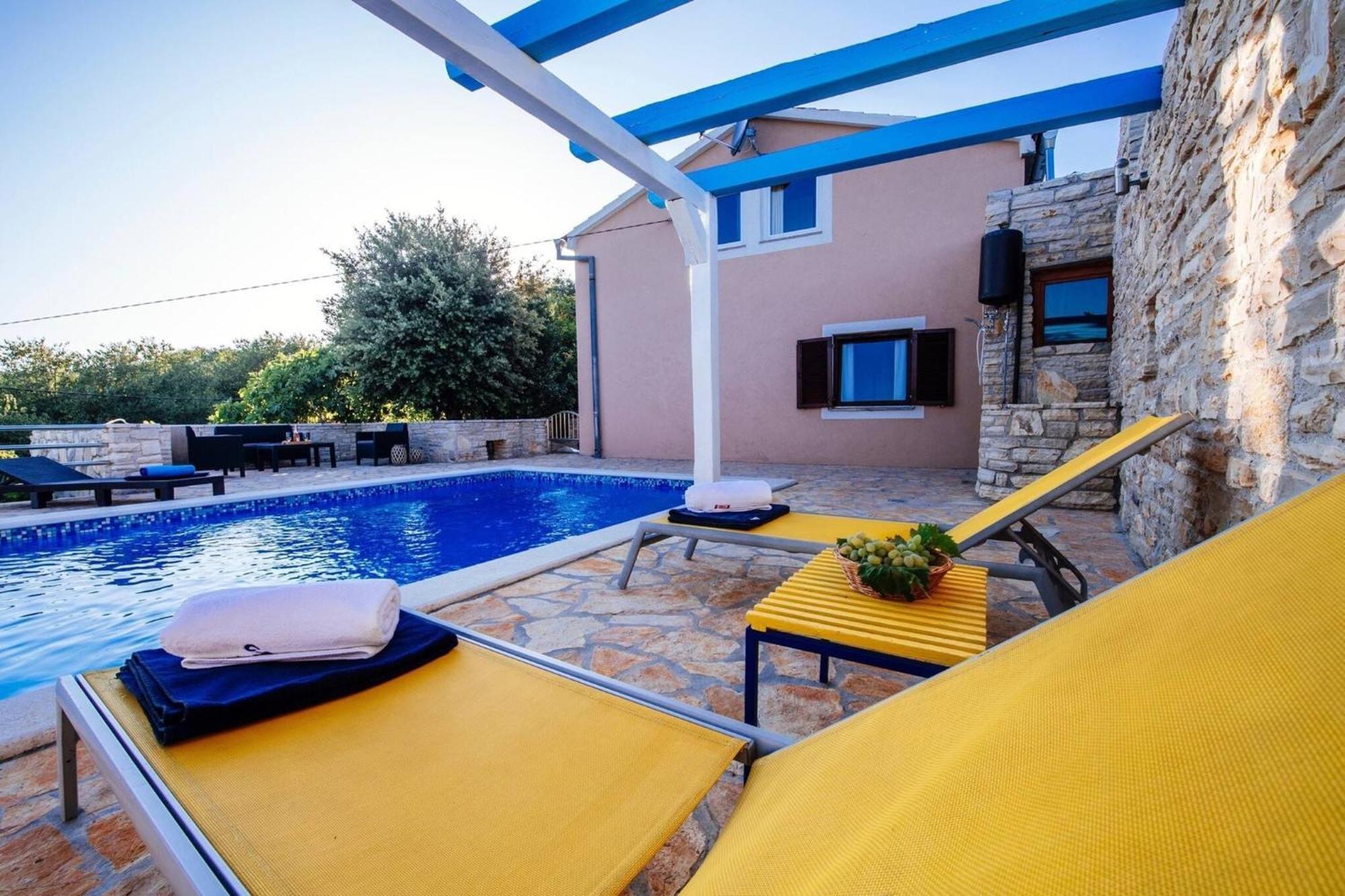 My Dalmatia - Holiday Home Korlat With Private Pool Benkovac Exterior photo