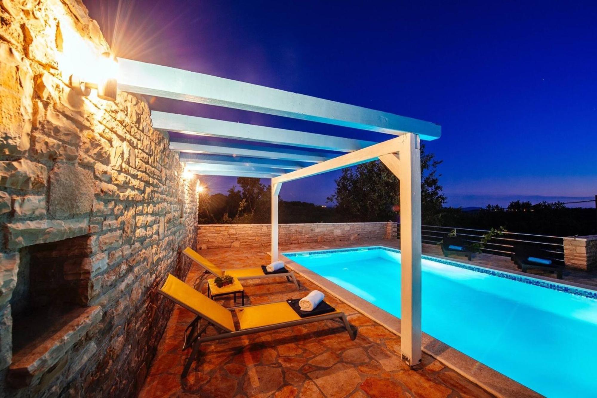 My Dalmatia - Holiday Home Korlat With Private Pool Benkovac Exterior photo